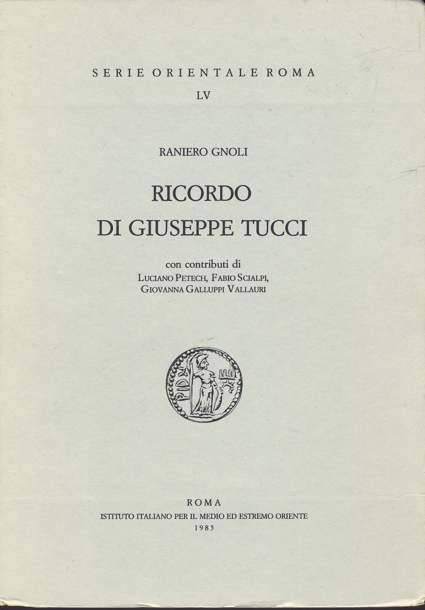 Ricordo di Giuseppe Tucci