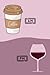 Coffee and Wine- blank jour...