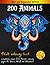 200 Animals: Adult Coloring...