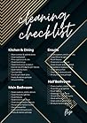Cleaning checklist