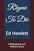 Rhyme To Die by Ed Howlett