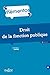 Droit de la fonction publiq...