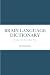 BRAIN LANGUAGE DICTIONARY: ...