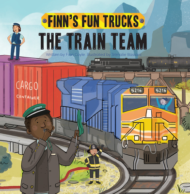 The Train Team: A Lift-the-Page Truck Book (Finn's Fun Trucks)