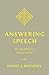 Answering Speech: The Life of Prayer as Response to God