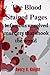 The blood stained pages by Avery R. Knight