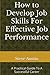 How to Develop Job Skills F...