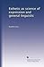 Esthetic as science of expression and general linguistic