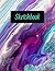 Sketchbook: Purple teal and...