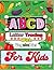 ABCD Letter Tracing With Vegetables For Kids: Learn the Alphabet with A to Z vegetable names, use of capital letters and small letters, and trace them with pictures. Age 3 to 6