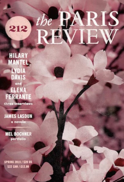THE PARIS REVIEW NO. 212 (Paperback)