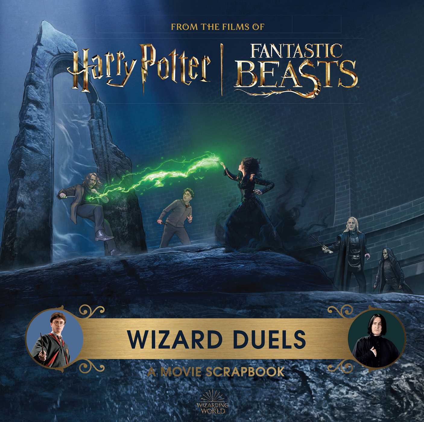 Harry Potter Wizard Duels: A Movie Scrapbook (Hardcover)