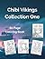 Chibi Vikings Coloring Book by Allison Nicole