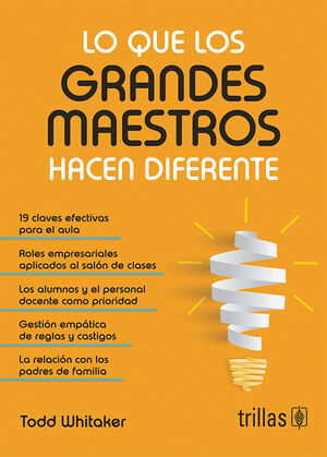 Lo que los grandes maestros hacen diferente (Paperback)