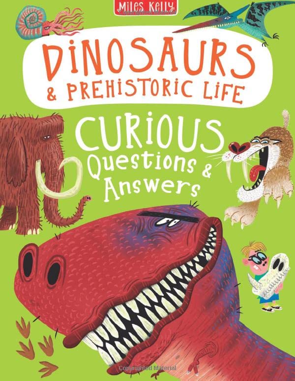 Dinosaurs & Prehistoric Life: Curious Questions & Answers (Hardcover)