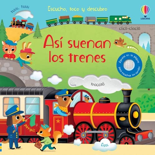 Así suenan los trenes (Board Book)
