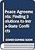 Peace Agreements - Finding Solutions to Intra-state Conflicts by Nina Caspersen