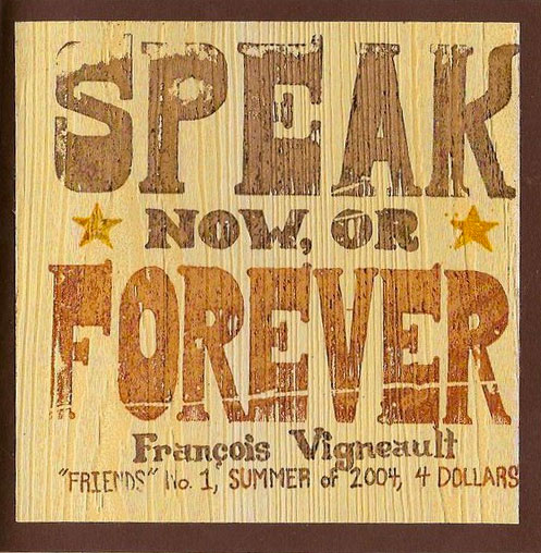 Friends Issue 1: Speak Now, or Forever