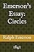 Emerson's Essay: Circles: 1841