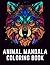 Animal mandala coloring boo...