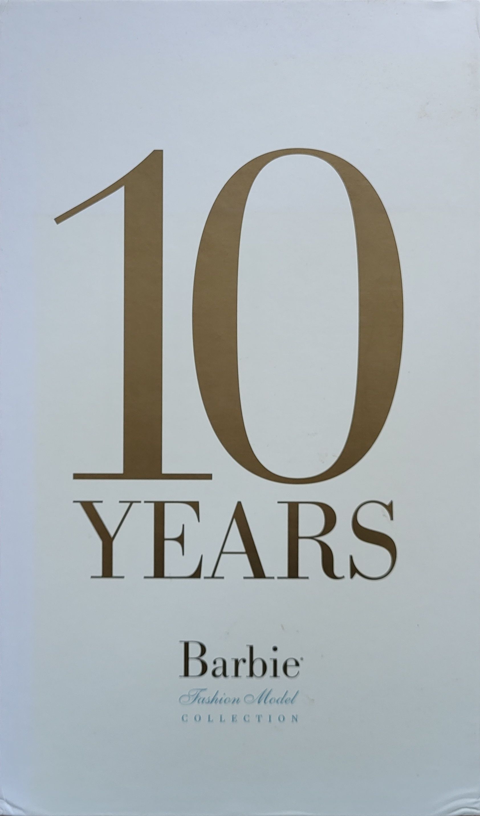 10 Years Barbie Fashion Model Collection (Hardcover)