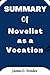 Summary of Novelist as a Vo...