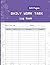 Daily Work Task Log Book: E...