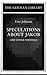 Speculations about Jakob: Uwe Johnson: and other writings (German Library)