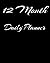12 Month Planner