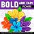 Bold And Easy Large Print Coloring Book by Ellie and Helene