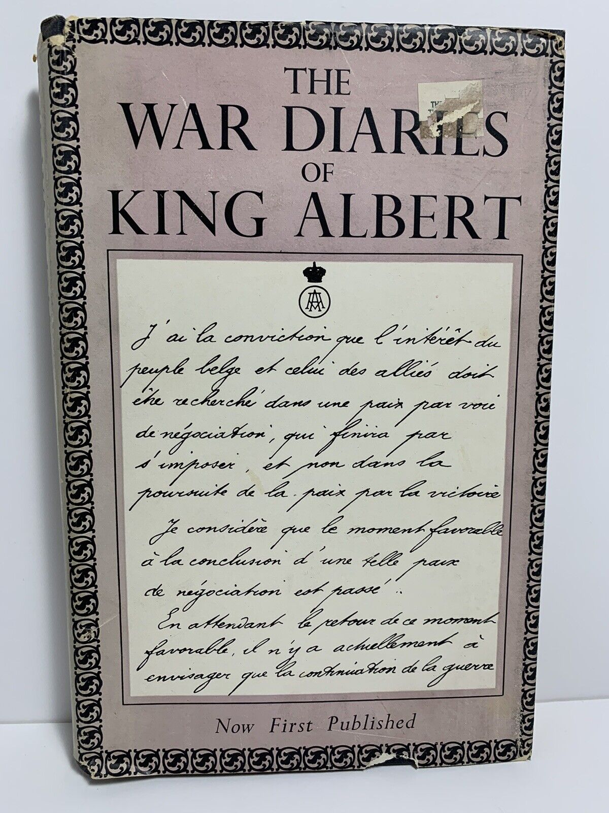 The War Diaries of King Albert