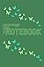 NOTEBOOK: Green Styled colo...