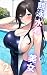 Swimming race swimsuit beauty2