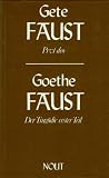 Faust: Prvi deo