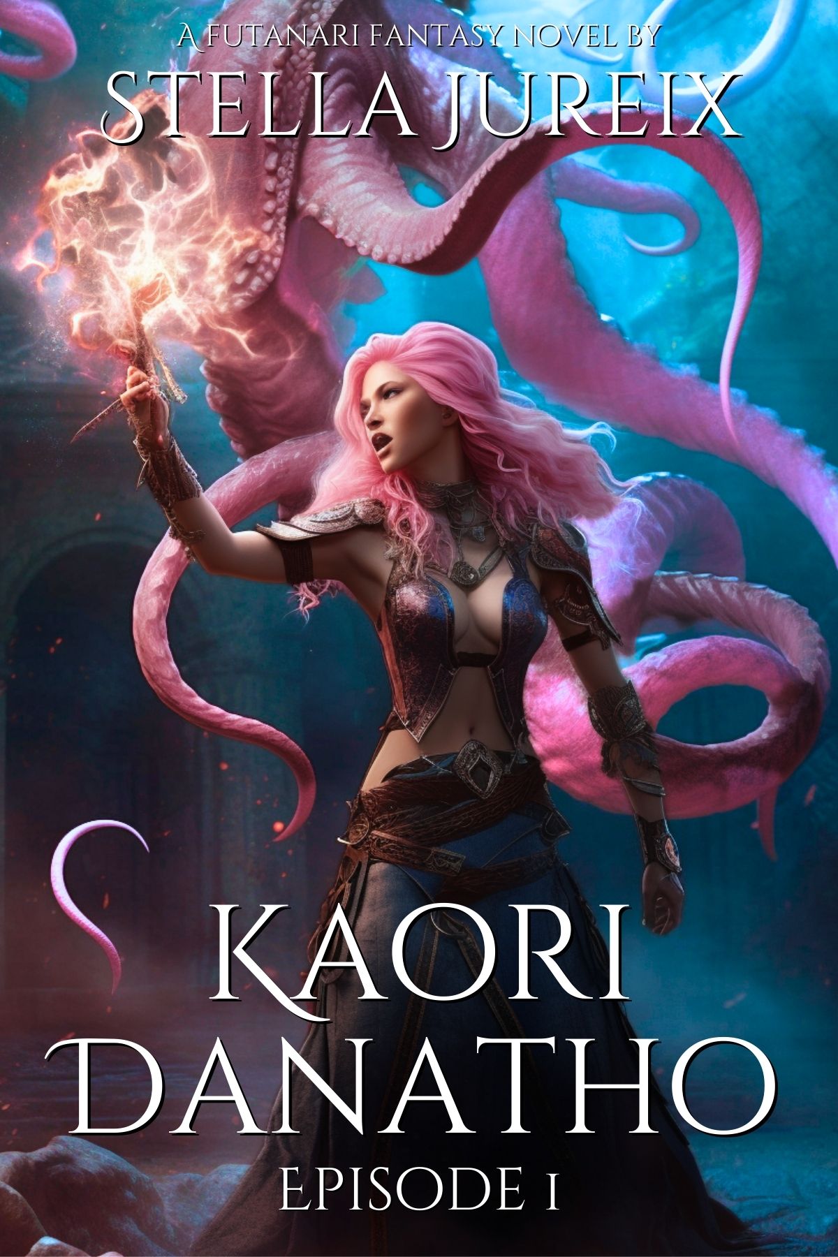 KAORI DANATHO - Episode 1: A futanari fantasy book
