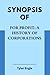 SYNOPSIS OF FOR PROFIT: A H...