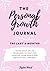 The Personal Growth Journal...