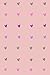 Heart Notebook Pink