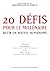 20 défis pour le millénaire by Hervé Bourges
