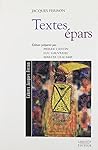 Textes épars Textes épars
