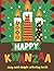 Happy Kwanzaa Easy and Simple Coloring Book by Megan Stephens