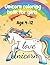 Unicorn coloring book for g...
