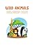 Wild animal coloring book f...