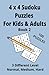 4 x 4 Sudoku Puzzles For Ki...