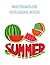 Watermelon coloring book