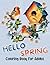 Spring Coloring Book For Ad...
