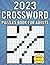 2023 Crossword Puzzles Book For Adults with Solution by Kowalsky
