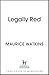 Legally Red by Maurice Watkins
