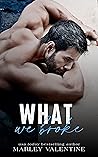 What We Broke