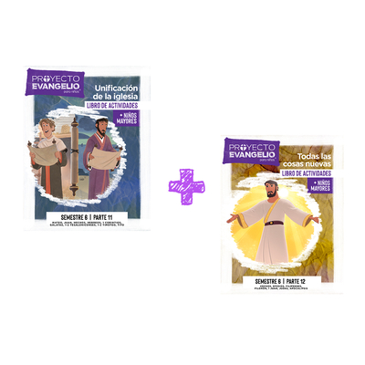 El Proyecto Evangelio para niños, semestre 6: Libro de actividades para niños mayores/ SPA TGP KIDS Sem 6 Activity Book Older Kids (The Gospel Project) (Spanish Edition)
